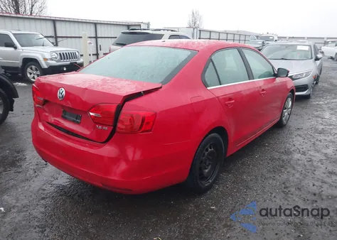 2013 Volkswagen Jetta 2.5L Se из США, поврежденный, VIN 3VWDP7AJ3DM265783